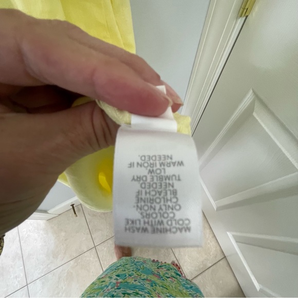 J Jill. Linen dress size M Not lined side pockets - Picture 6 of 13